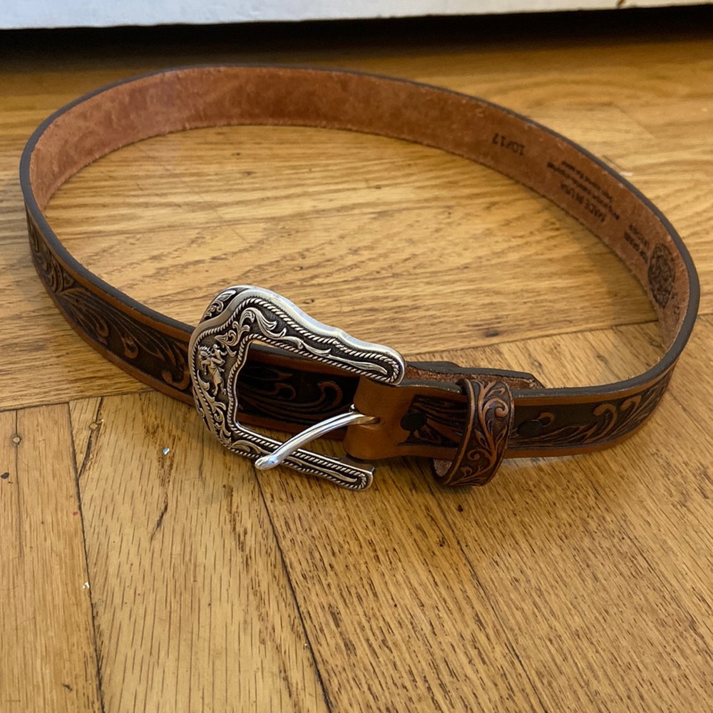 Tony Lama 28 inch Leather Belt